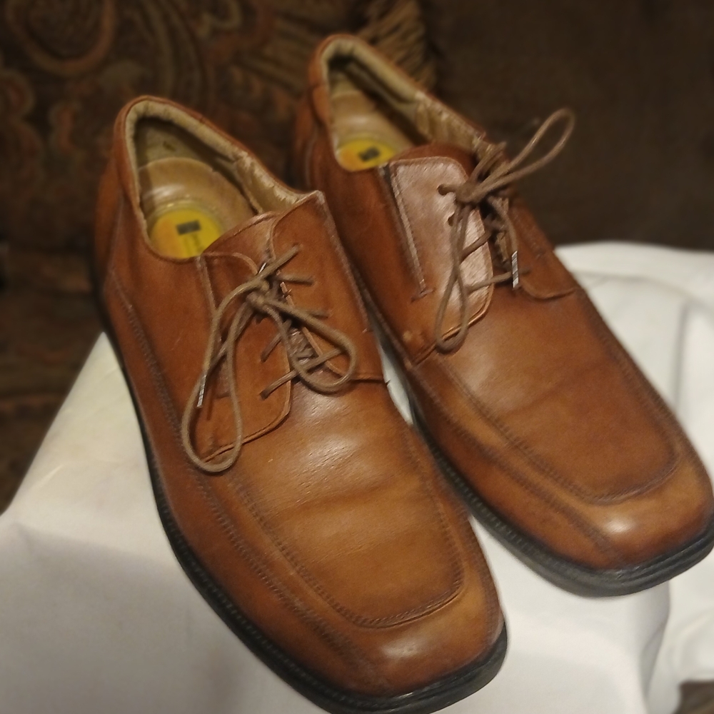 Dockers Brown Dress Shoes Pro Style Shoes All MClassic Brown Leather Men's Shoes